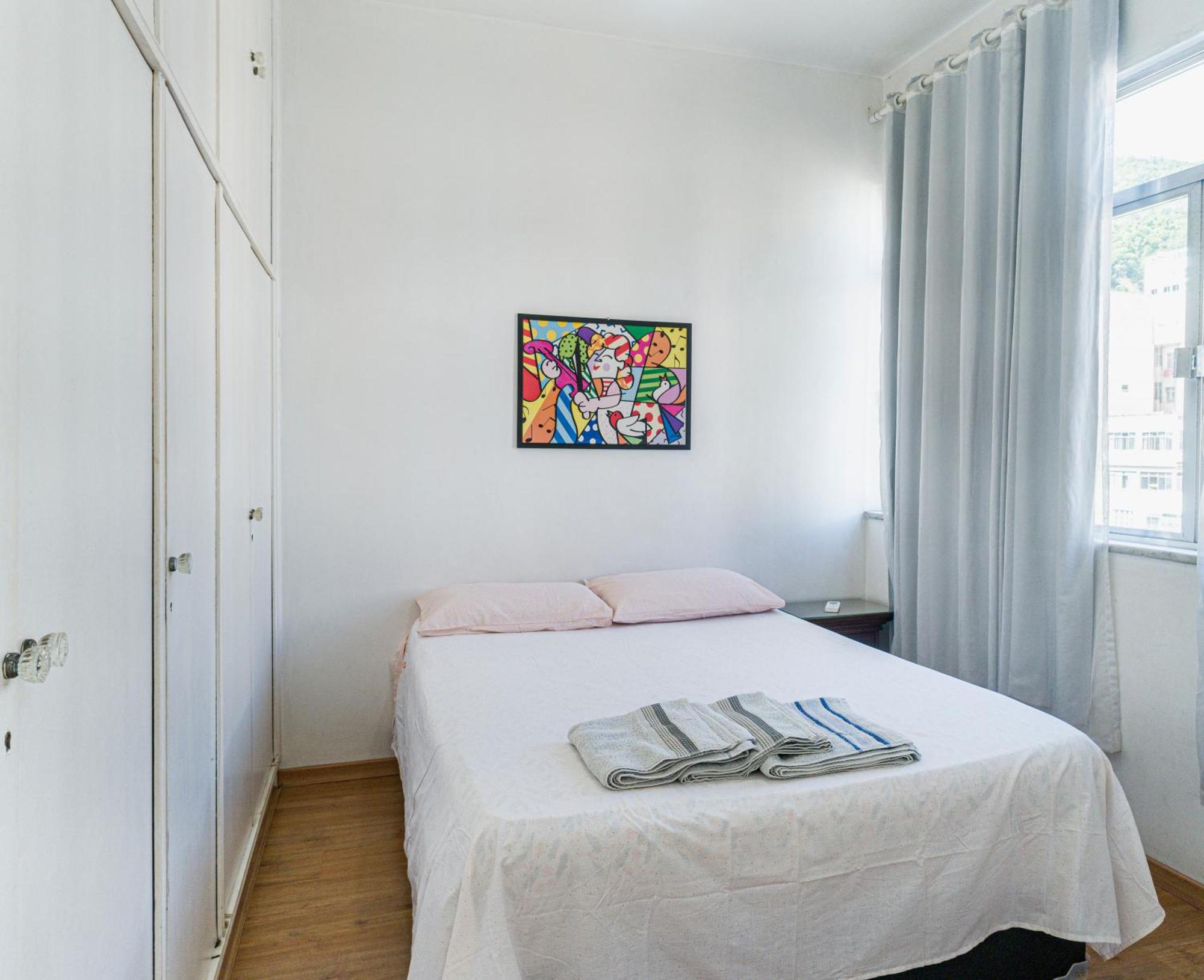 Apartamento Completo Na Praia De Copacabana 02 Quartos Com Vista Lateral Mar Em Andar Alto, Ar, Wifi , Netflix, Pauloangerami Rmvc18 Rio de Janeiro Extérieur photo