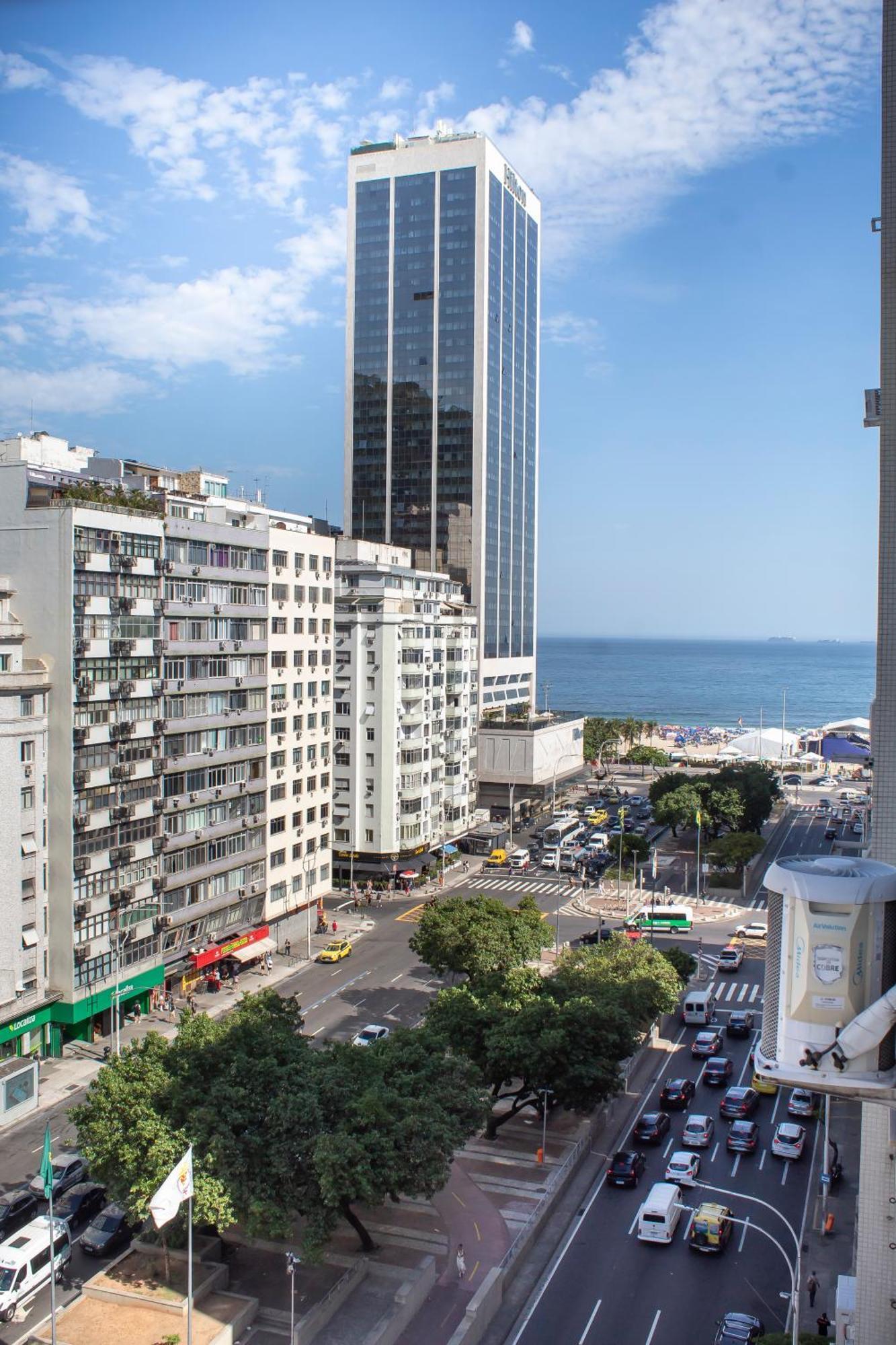 Apartamento Completo Na Praia De Copacabana 02 Quartos Com Vista Lateral Mar Em Andar Alto, Ar, Wifi , Netflix, Pauloangerami Rmvc18 Rio de Janeiro Extérieur photo